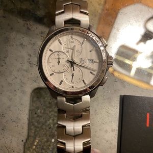 Tag Heuer link stainless steel automatic men’s watch